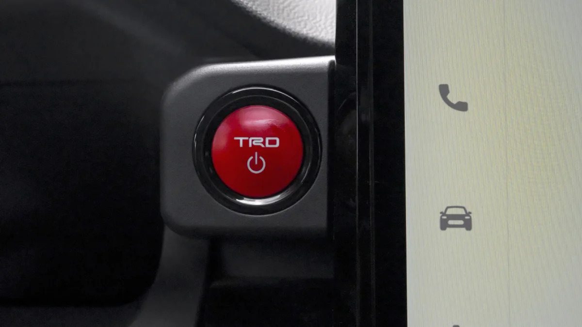 2025 Toyota 4Runner TRD Pro start button