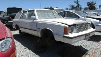 Junked 1981 Plymouth Reliant in California