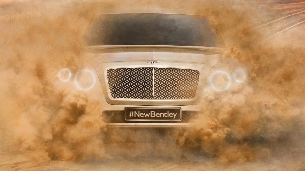 Bentley Bentayga teaser