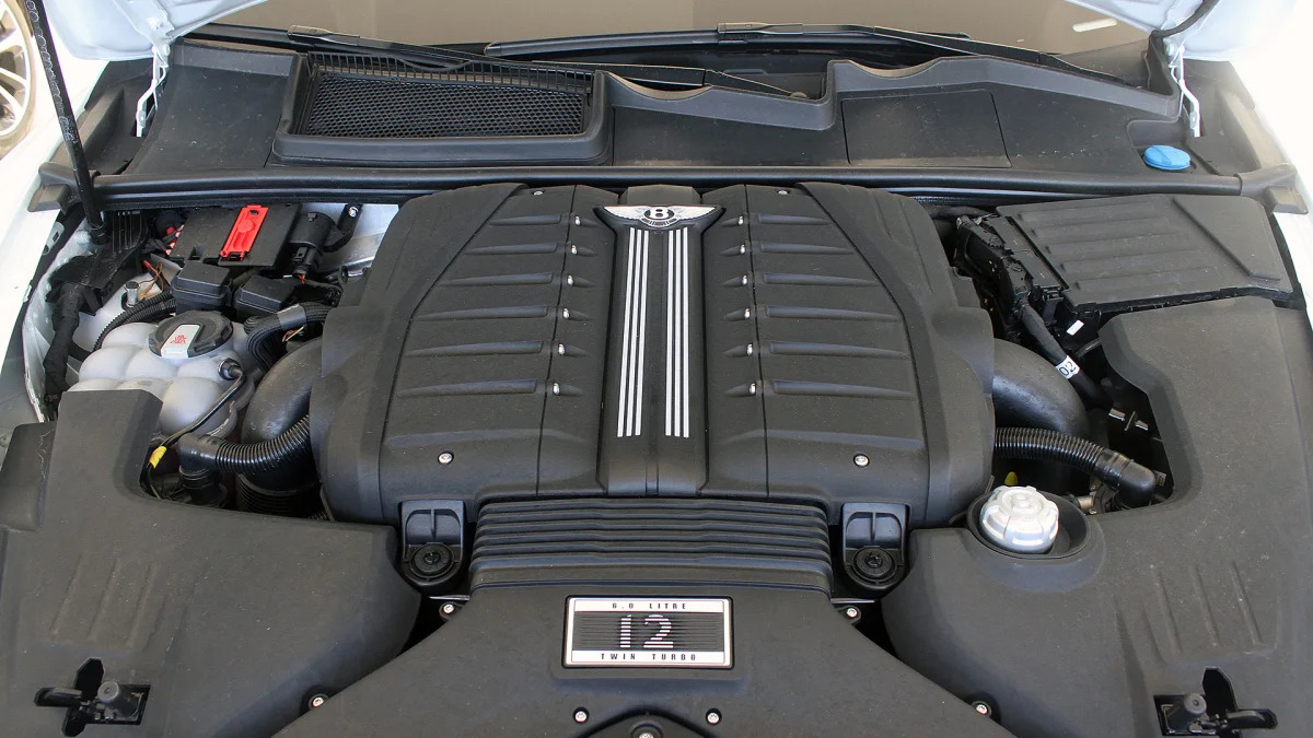 2016 Bentley Bentayga engine