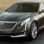 2016 Cadillac CT6 leaked image in dark grey