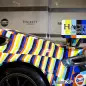 Aston Martin Vantage GTE Art Car by Tobias Rehberger rear wing detail