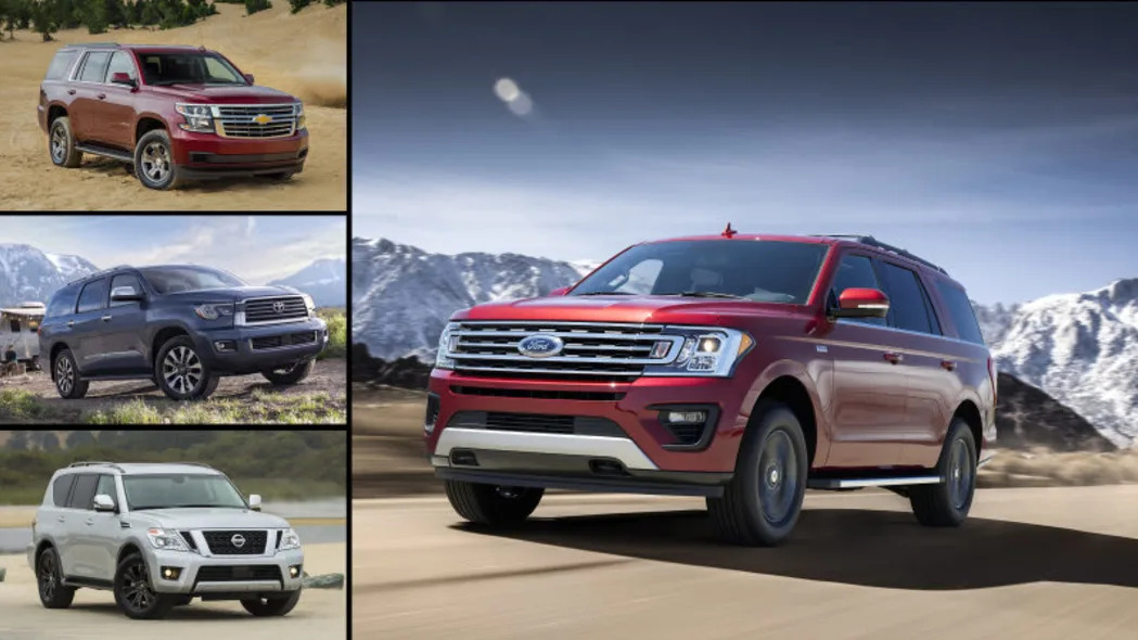 Ford Expedition, Chevy Tahoe, Toyota Sequoia and Nissan Armada
