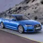 2017 Audi A6 front 3/4 moving