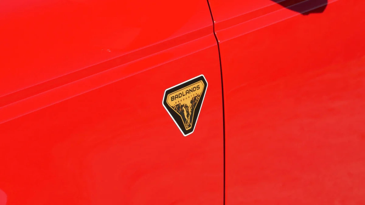Ford Bronco 2 Door Badlands badge