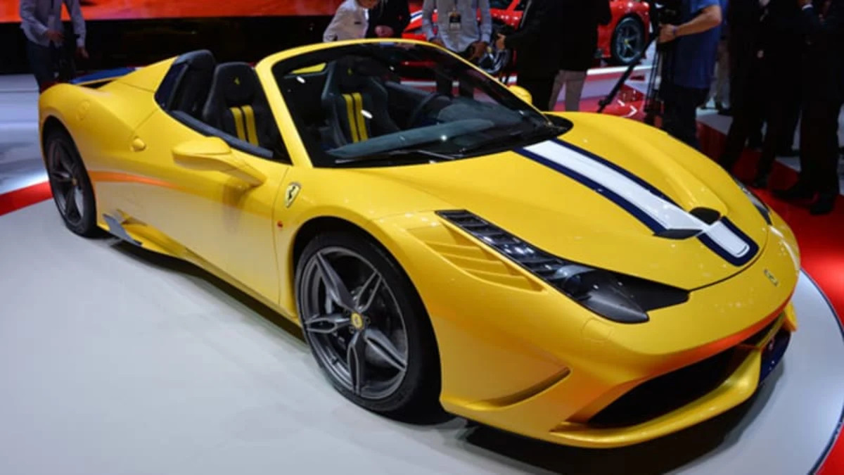 Ferrari 458 Speciale A trots out its 597 sun-drenched ponies [w/video]