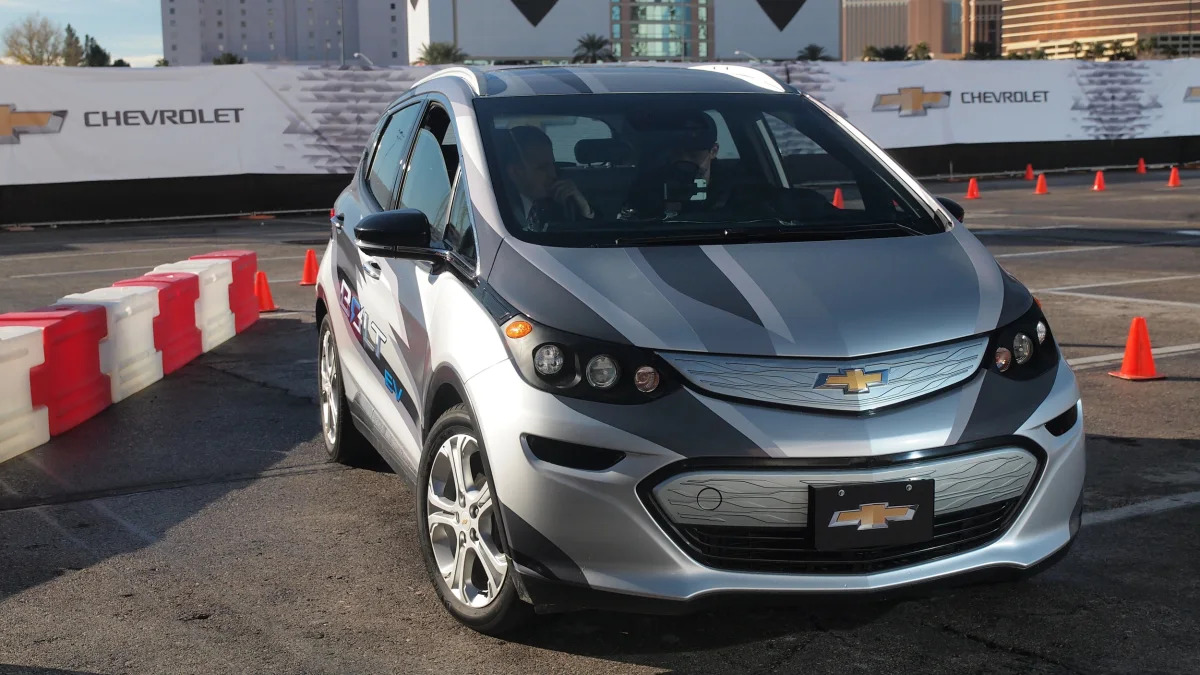 Chevy Bolt Prototype in Las Vegas during CES 2016.