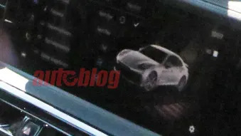 Porsche Panamera interior spy photos