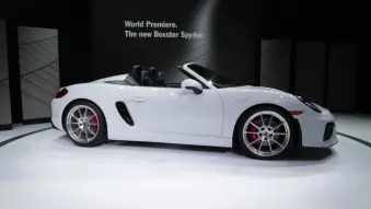 2016 Porsche Boxster Spyder: New York 2015
