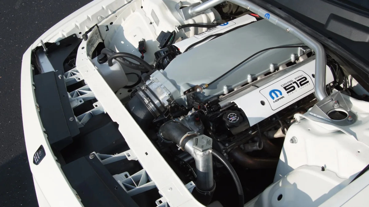2011 Mopar Challenger V10 Drag Pak engine