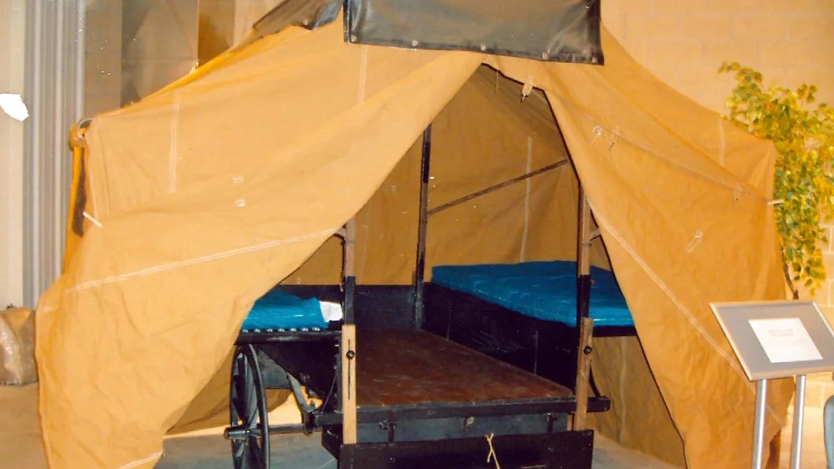 Cozy Camper Tent Trailer, 1916