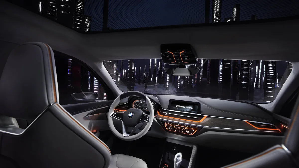 BMW Concept Compact Sedan cabin