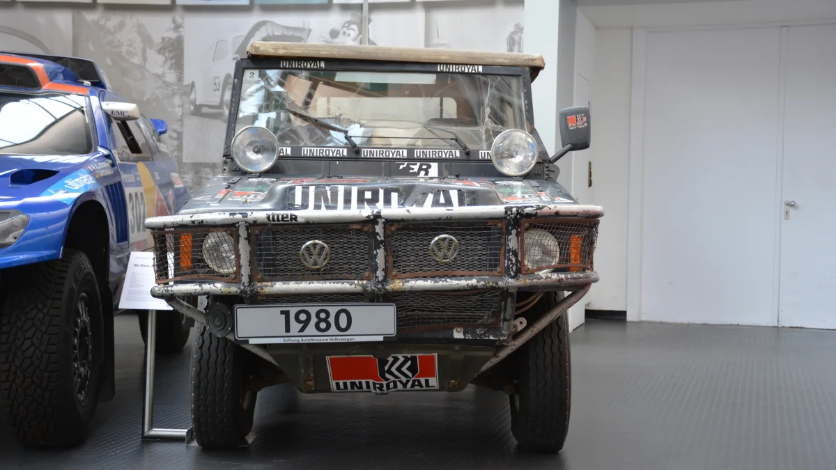 1980 Volkswagen Iltis, winner of the 1980 Paris-Dakar