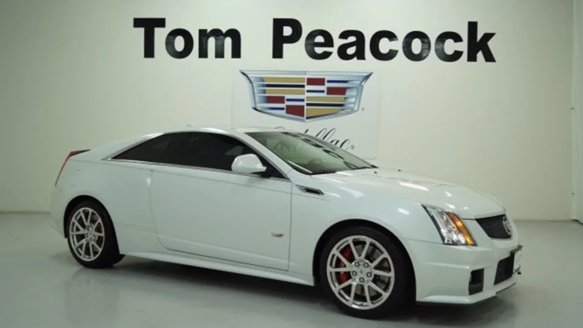 Cadillac CTS-V Coupe Certified Pre-Owned