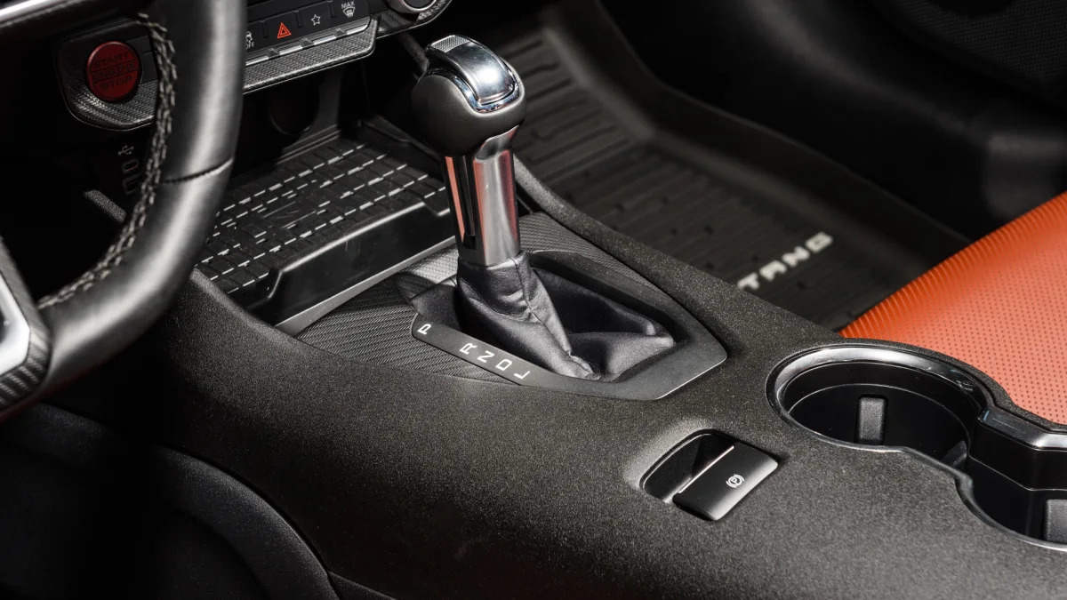 2024 Ford Mustang automatic with standard parking brake