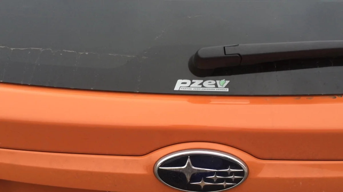 2015 Subaru XV Crosstrek PZEV Emissions Rating | Autoblog Short Cuts
