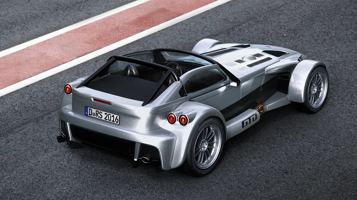 Donkervoort D8 GTO-RS rear top 3/4