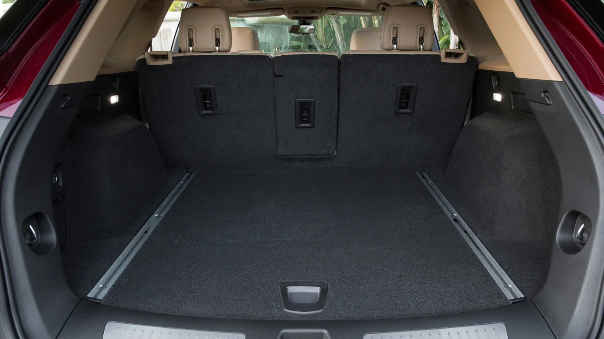 2017 Cadillac XT5 rear cargo area