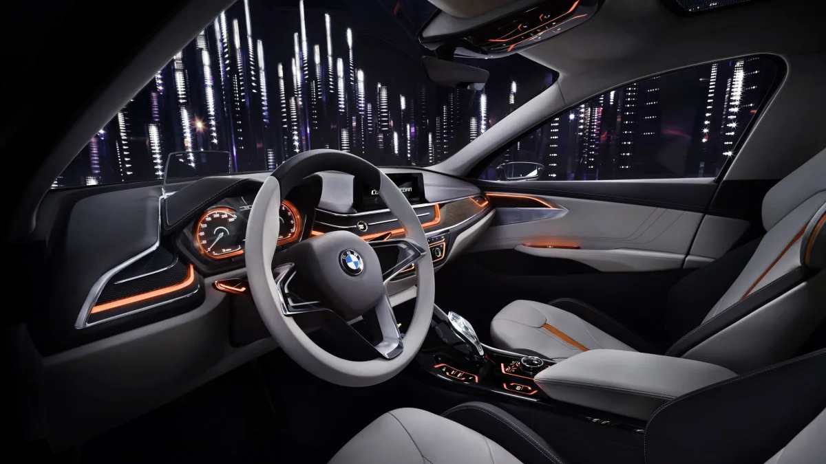 BMW Concept Compact Sedan cockpit