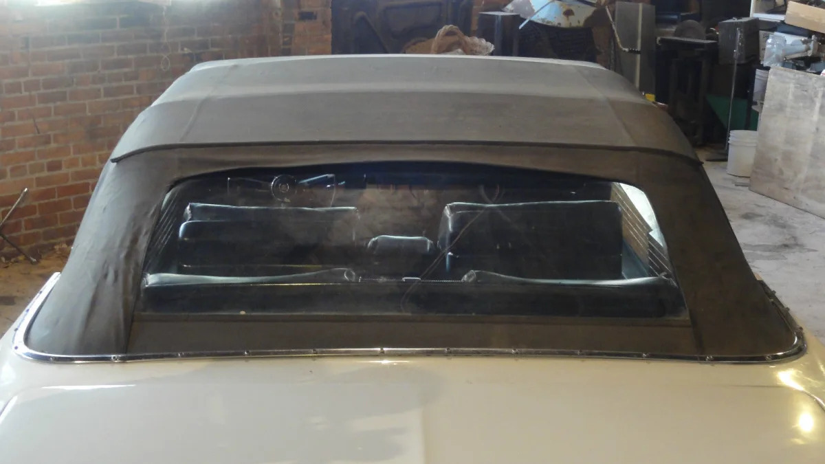 1966 caddy eldorado convertible top up