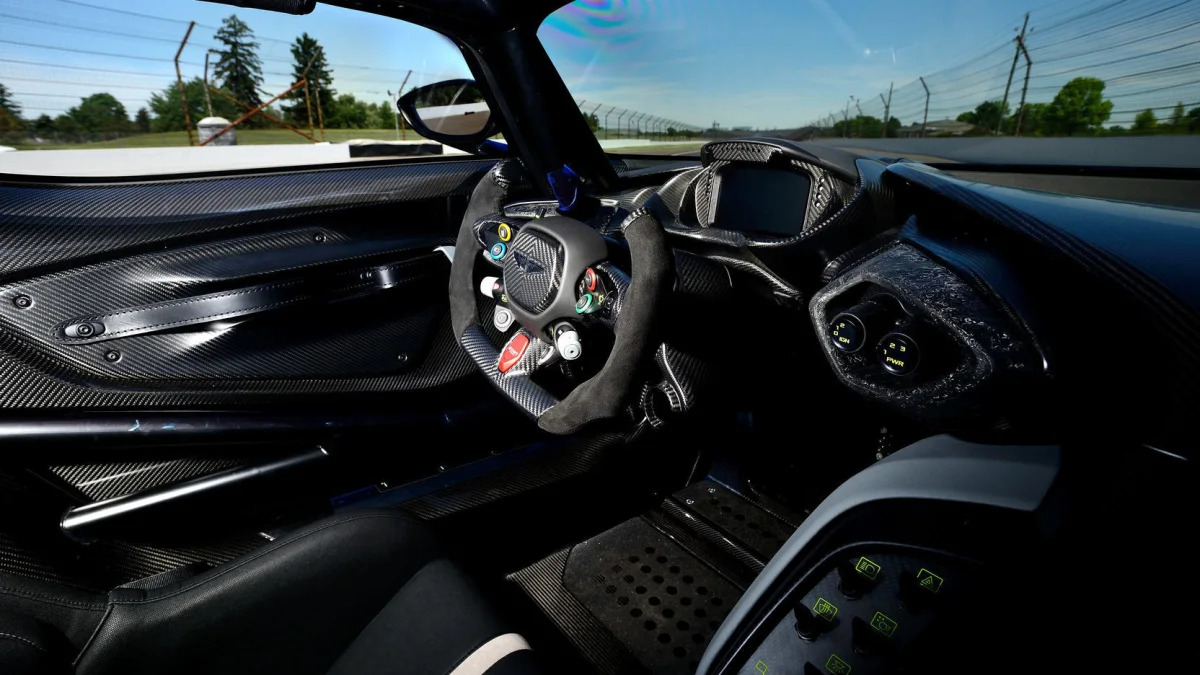 Aston Martin Vulcan Driver Interior