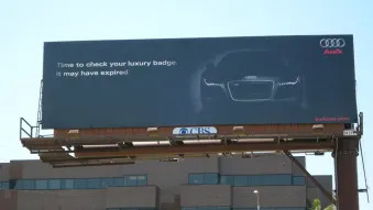Audi vs BMW billboards