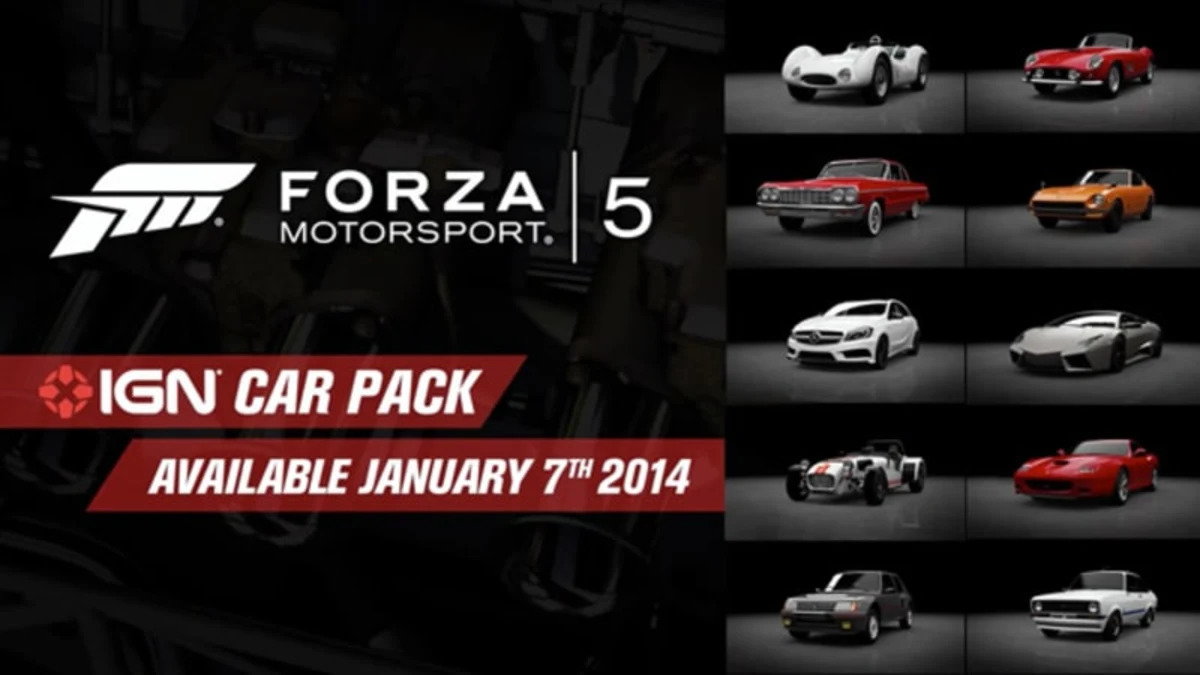 Forza 5's latest car pack includes Lamborghini Reventón, Caterham Superlight and more