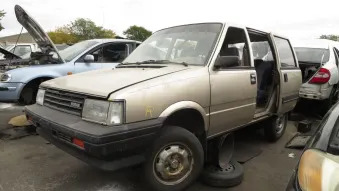 Junked 1986 Nissan Stanza 4WD Wagon