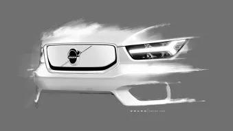 2020 Volvo XC40 design sketches