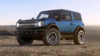 2021 Ford Bronco Two-Door colors rendered