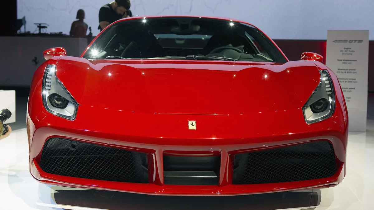 Ferrari 488 GTB front view