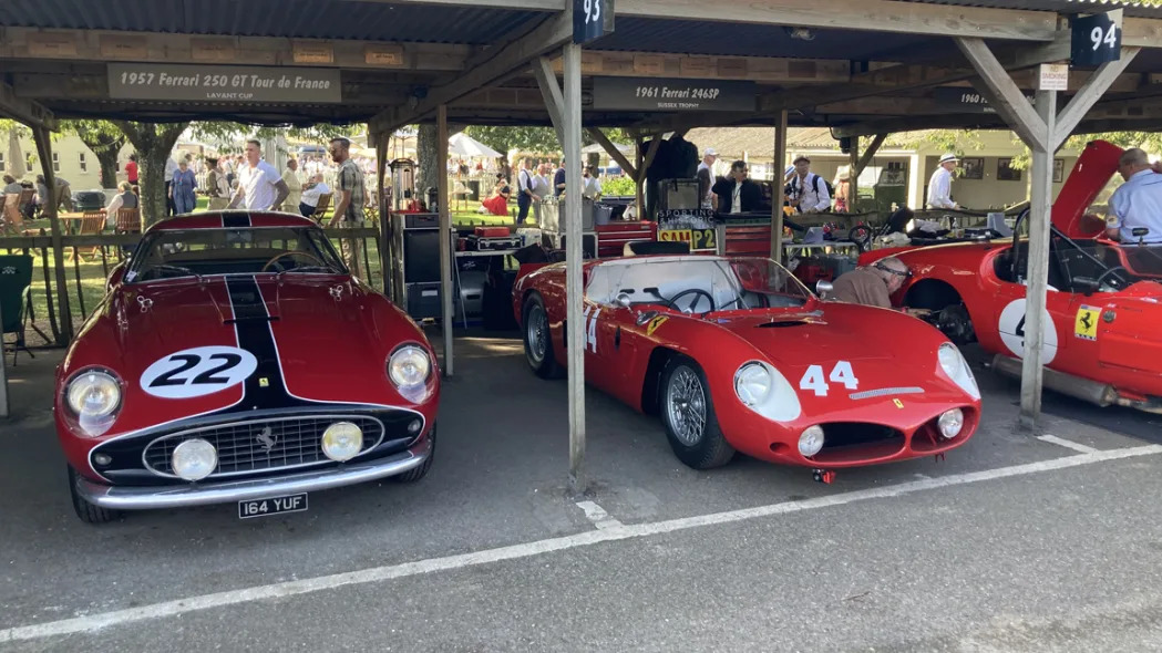 1957 Ferrari 250 GT Tour de Force and 1961 Ferrari 246SP