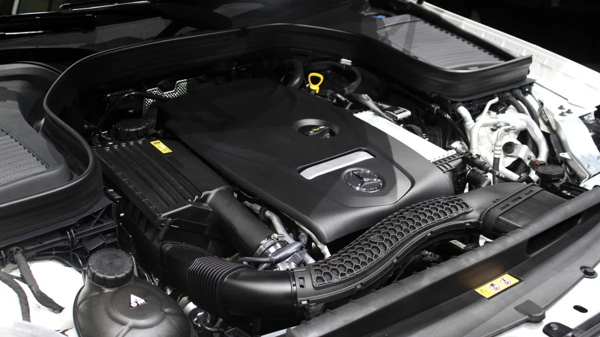 2016 Mercedes-Benz GLC 250d engine.