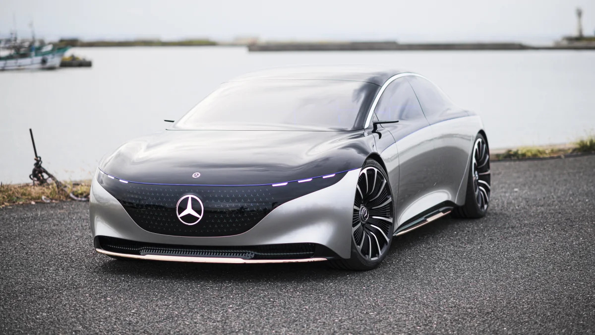 Mercedes-Benz EQS Concept in Tokyo