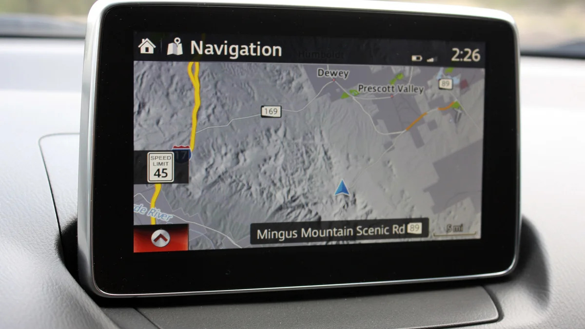 2016 Mazda CX-3 navigation system