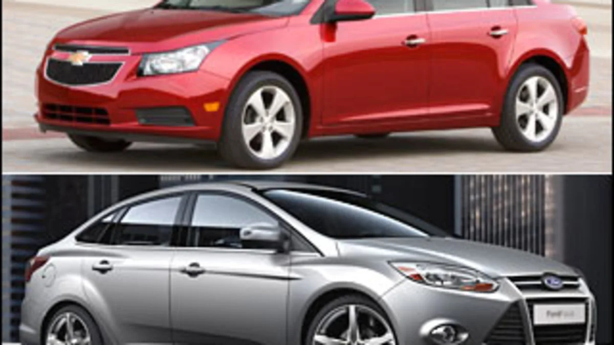 Meet The New Chevy Cruze and Ford Focus