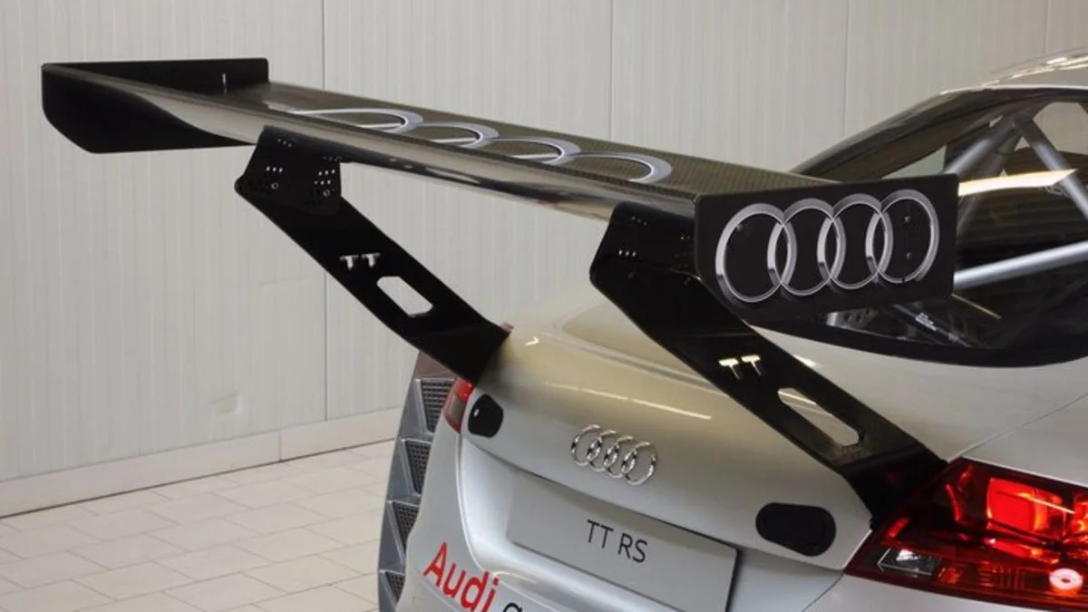 Audi TT RS DTM Racecar rear wing