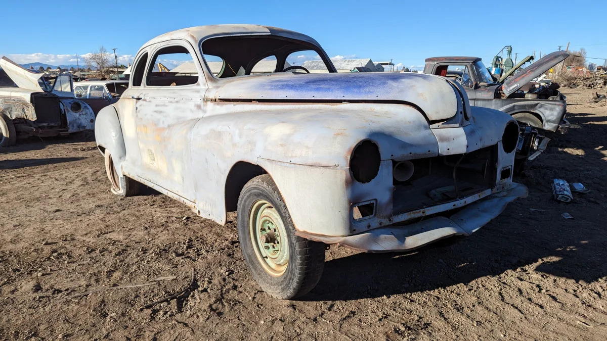 31 - 1947 Dodge in Colorado junkyard - photo by Murilee Martin