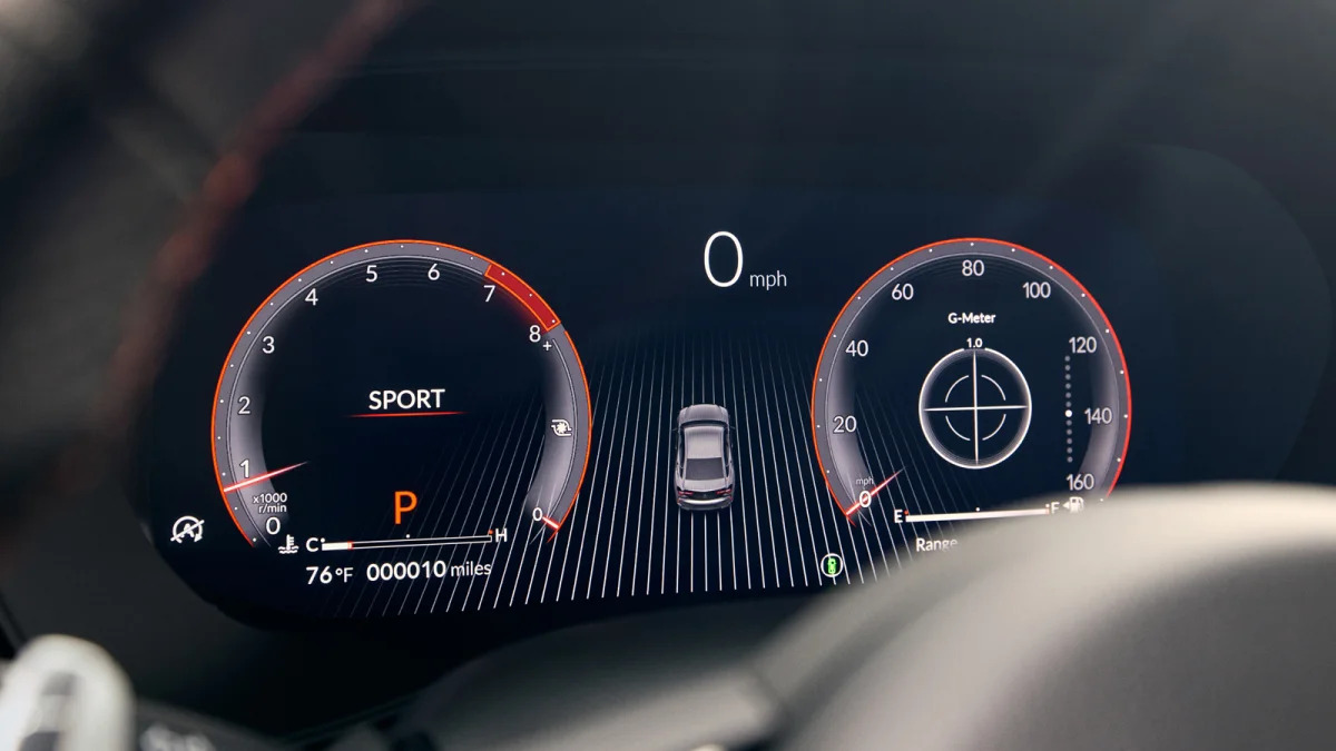 2024 Acura TLX A-Spec gauges