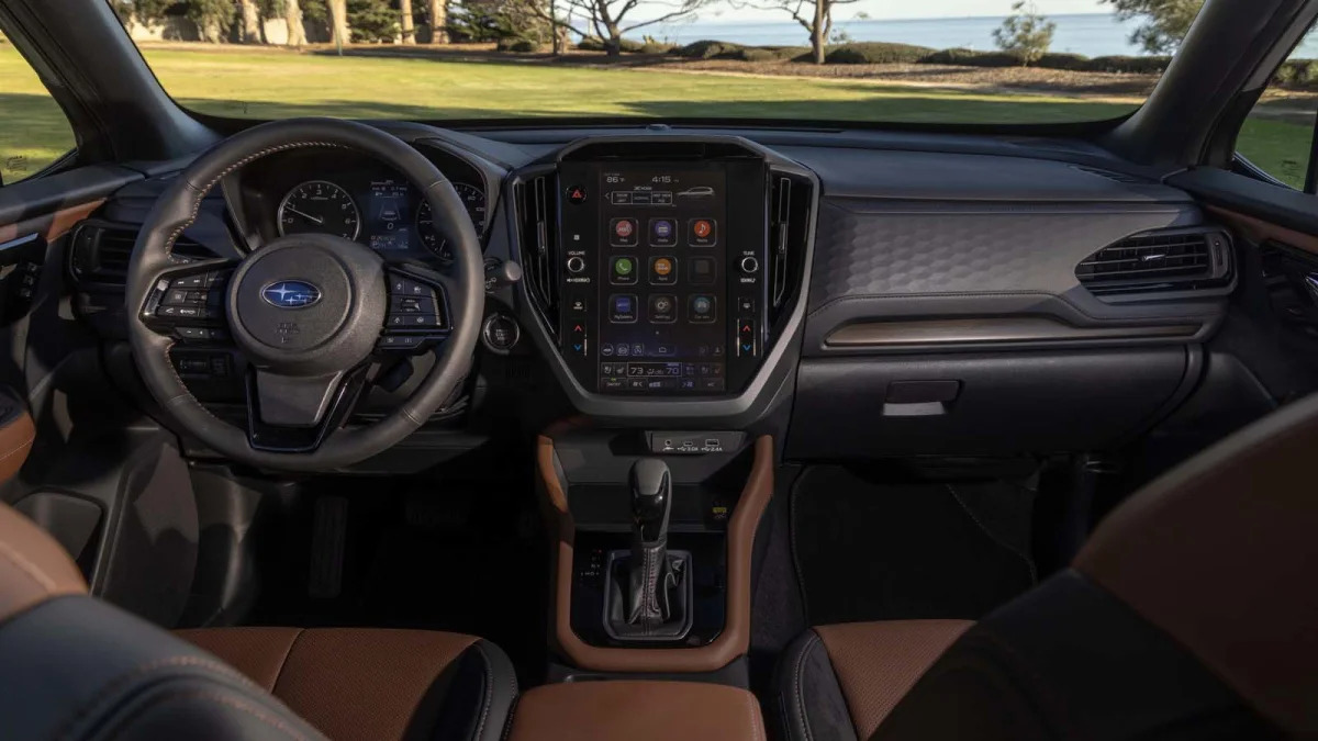 2025 Subaru Forester Touring interior