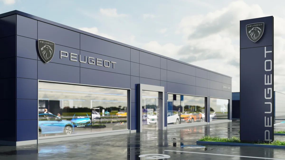 New Peugeot logo