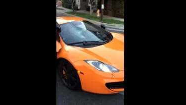 That McLaren windshield smash video? It's a fake