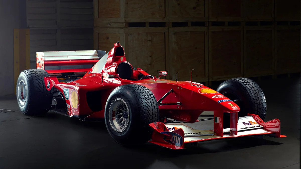 Michael Schumacher's Chamipionship-Winning Ferrari F1-2000