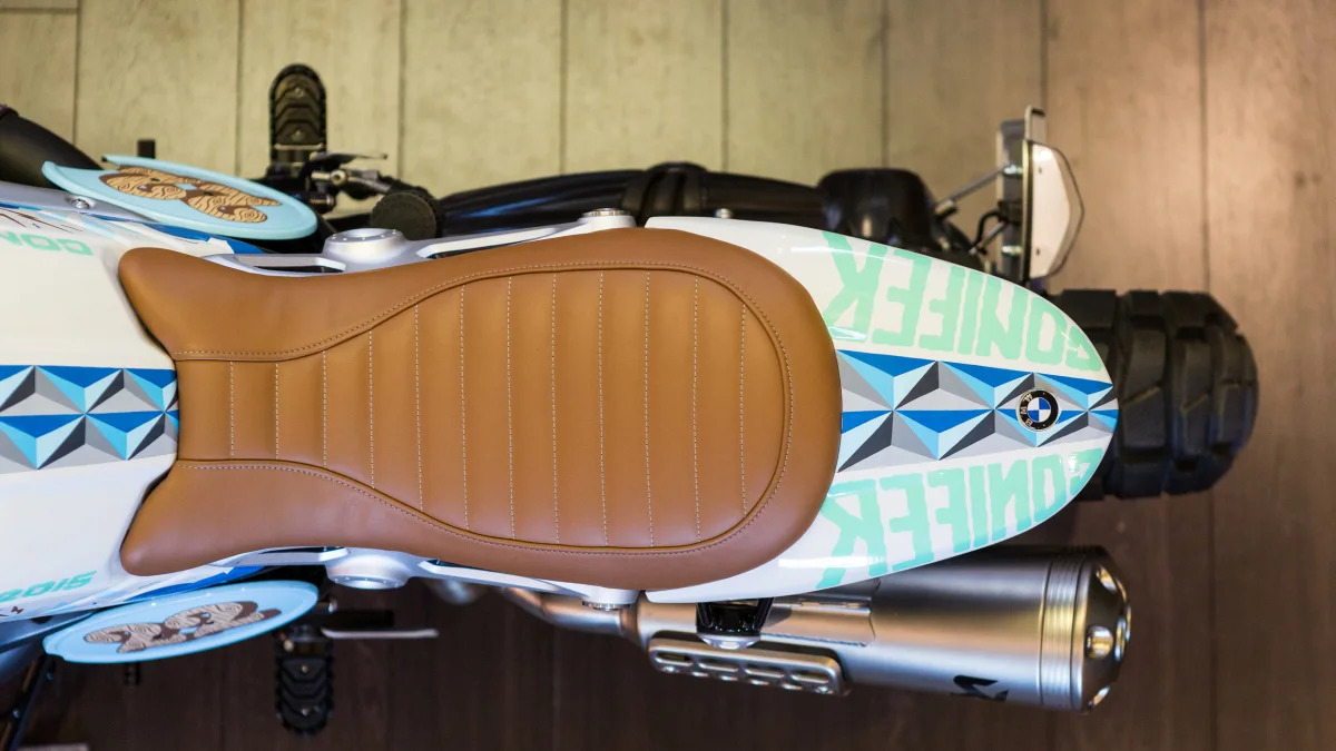 BMW Concept Path 22 above seat detail