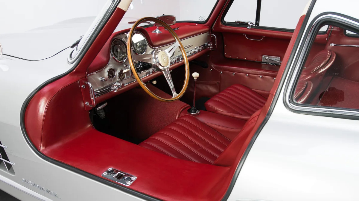 1954 mercedes 300sl interior