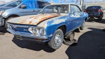 Junked 1968 Chevrolet Corvair 500 Sport Coupe