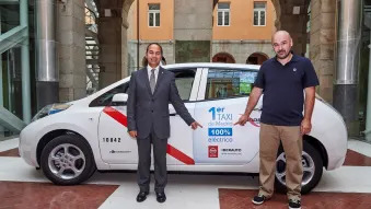 Nissan Leaf Taxis in Barcelona and Madrid