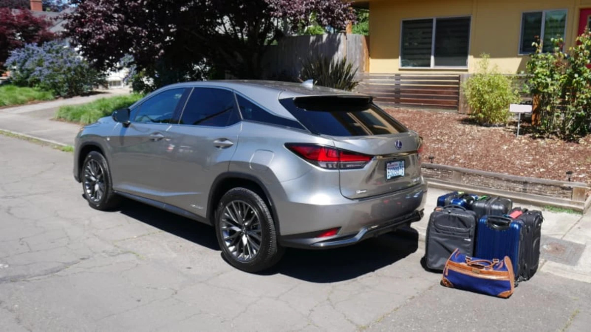 Lexus RX Luggage Test (2016-2022): How much cargo space?