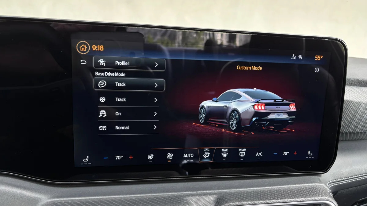 2024 Ford Mustang GT Drive Mode custom options