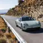 2025 Porsche Taycan action front high